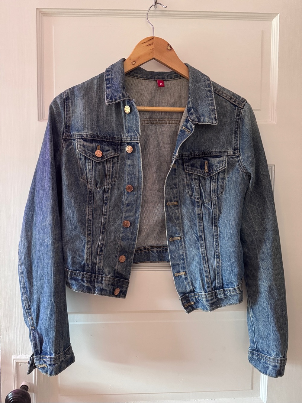 Blue Denim Jacket - Classic Women's Jean Jacket